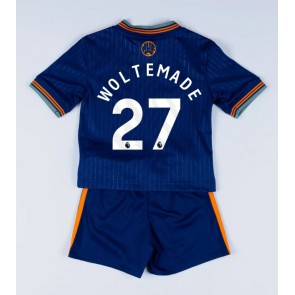 Newcastle United Nick Woltemade #27 Replik 3rd trikot Kinder 2025-26 Kurzarm (+ Kurze Hosen)